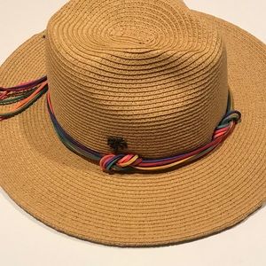 Sun ‘N’ Sand Headwear Floppy Hat Rainbow Rope Brim